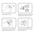 Door Knob Safety Cover, 4 Pack Baby Safety Door Handle Cover, Screw Thread Design, Reusable, Reliable Solution to Prevent Kids from Popping Off Th...