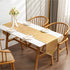 BALCONY & FALCON Table Runner with Tassels Machine Washable Luxury Home Decorative Dresser Scarves for Dining Party Banquets Wedding Birthday 14 x...