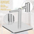 Magnetic Paper Towel Holders Heavy Duty Steel Brushed Holder with Strong Magnetic Backing - Fit for Large Paper Towels or Use as Hook - for Kitche...