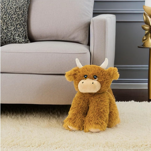 Deluxe Paws 100% Recycled Plush Eco Toys (Highland Cow)...