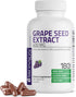 Bronson Grape Seed Extract 400 mg - Antioxidant & Immune Support - Standardized Extract with 95% Proanthocyanidins- Non GMO, 180 Vegetarian Capsul...