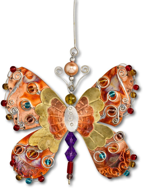 Bright Wings Butterfly Ornament - Ethically Made...