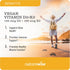 NatureWise Vitamin D3 + K2 with Plant Based Vitamin D3 5000IU & 100mcg Vitamin K2 as MK-7 - Max Absorption - Vegan Non-GMO - Immune Support - with...