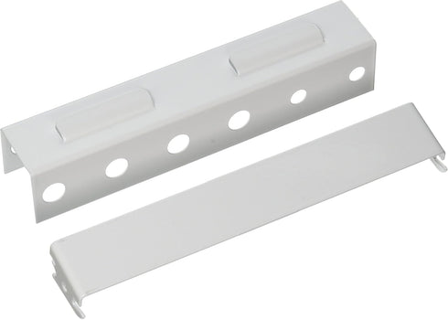 Wall Control Pegboard Screwdriver Holder Bracket Slotted Metal Pegboard Accessory Pegboard and Slotted Tool Board – White...