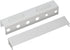 Wall Control Pegboard Screwdriver Holder Bracket Slotted Metal Pegboard Accessory Pegboard and Slotted Tool Board – White...