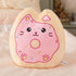 12" Sprinkle Donut Plush Pillow, Pink Cat Plush Kitten Stuffed Animal Squishy Plush Toy Cat Throw Pillow Donut Party Supplies Decorations for Kids...