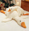 Goose Stuffed Animal Plush Pillow Big Duck Plushies Doll Cute Toy Goose Plush Xmas Gifts 20'' (19.7 inch, White Goose)...