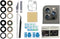 2X Set/6 PCS Back Rear Camera Lens Glass Replacement Kit with Adhesive Pre-Installed Fit for iPhone 13 Pro / 13 Pro Max + Repair Tools + Installat...