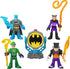 Fisher-Price Imaginext DC Super Friends Batman Toys Bat-Tech Bat-Signal Multipack with 4 Figures & Accessories for Pretend Play Ages 3+ Years...