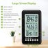 KeeKit Refrigerator Thermometer, Wireless Indoor Outdoor Thermometer with 2 Sensors, Digital Fridge Thermometer with Audible Alarm, Temperature Ga...