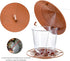 Hanging Bird Feeder Squirrel Proof for Outdoor Wild Bird Seed, Brown...