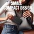Slim Card Wallet with Keychain for Women & Men, Genuine Leather Credit Card Holder, Small Front Pocket Wallets with Coin Pouch, Black, Ultra Thin,...