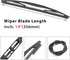OTUAYAUTO Rear Windshield Wiper Blades - 2 Pieces of 14" Car Back Window Wiper - Replacement for Acura MDX RDX, Honda CRV Pilot, Subaru Forester O...