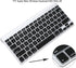 ProElife Ultra Thin Silicone Keyboard Protector Cover Skin for Apple Wireless Keyboard with Bluetooth MC184LL/B (Model A1314, U.S Layout) (Not Fit...