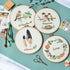 Embroidery Starter Kit with Pattern and Instructions for Beginners, Cross Stitch Set, Wooden Embroidery Hoops, Needles, and Color...