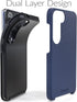 Crave Dual Guard for Samsung Galaxy S23 Case, Shockproof Protection Dual Layer Case for Samsung Galaxy S23 - Navy...