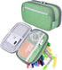 YONZONE Big Pencil Case Large Capacity Pencil Bag Pouch Pencil Pen Case Holder Marker with 3 Compartments for Office Desk Supplies Organizer Stora...