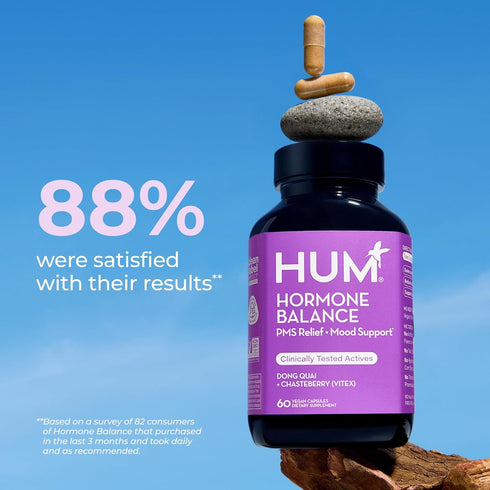 HUM Hormone Balance - Supplement for Women's Health - Support for Cramps, Cravings, Irritability & Hormonal Balance - Chasteberry & Dong Quai Wome...