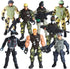 8-Pack Military Toy Soldiers Action Figures Playset, US Army Men and SWAT Team with Military Weapons Accessories for Kids Boys Girls...