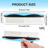 Dog Grooming Comb, Metal Dematting Pet Combs, Detangler For Matted Hair Removes Tangles Matts Premium Anti-Slip Comfort Grip Ergonomic Handle for ...