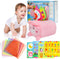 OKOOKO Tissue Box Toy for Baby 6 to 12 Months Soft Stuffed Sensory Toy Strengthen Pincer Grasp Montessori Early Educational Preschool Learning Toy...