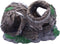 Aquarium Decor Fish Tank Decorations Double Broken Barrel Resin Ornament Betta Hideouts Cave (Barrel) (Fish Broken Barrel Decor)...