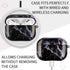 Airpods Pro Case - YOMPLOW Black Marble Protective Hard Case Cover Skin Portable & Shockproof Women Girls with Keychain for Apple Airpods Pro Char...