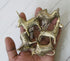 Dhokra Metal Art - Handcrafted Animal Figurines Small Assorted (Set of 5) | Home | Desk Decor...