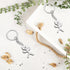 Junkin 3 Pcs Stainless Steel Funny Doodle Keychain 2024 Graduation Keychain Gifts Friendship Jewelry Women Men(Silver)...