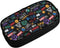 Black Cool Basketball Colorfull Sport Pencil Box Case for Pen Holders Office Supplies Big Capacity large...