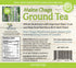 Maine Chaga Ground Tea Powder | 4oz | Coarse Ground | 100% Wild-Harvested from Maine & Atlantic Canada | Caffeine-Free | 100 Servings...