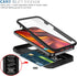 Case for iPhone 13, Camera Cover Phone Case with Rotation Ring Stand for Apple iPhone 13 - Black...