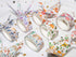 YUBBAEX Floral Gold Washi Tape Set VSCO Foil Masking Tape Decorative for Arts, DIY Crafts, Journal Supplies, Planners, Scrapbook, Card/Gift Wrappi...
