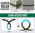 GREENER Hybrid Lead In Garden Hose 5/8 in x 5FT Short Water Hose With Swivel Female to Female Solid Fitting Leader hose Flexible Kink-resistant Ex...