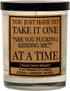 You Just Have to Take It, Funny Candles Gift for Women Friends Mom, BFF, Girlfriend, Boyfriend, Inappropriate Candles with Funny Sayings, Lavender...
