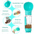 Dog Water Bottle Portable 4 in 1 Pet Travel Bowl 10oz Water Dispenser Dog Walking Accessories for Dogs Cats Camping Hiking Food Bowls with Garbage...