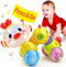 1 Year Old Girl Gifts Baby Toys 6-12 Months+ Press & Go Music Light Toys for 1 Year Old Girl, Toys for 1 + Year Old Girl Boy Baby Toys 12-18 Month...