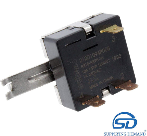 Supplying Demand WE4M519 WE4M315 Clothes Dryer Rotary Start Switch Replacement