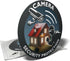 Intruder & Thief Deterrent Stickers - Security House Alarm & Security Camera - 6 Round Stickers - 9.5cm...