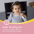 Papablic BabyHandy 2-Stage Sonic Electric Toothbrush for Babies and Toddlers Ages 0-3 Years, Pink...