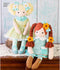 Simplicity Stuffed Doll with Clothes Art and Craft Sewing Template, One Size Only, MULIT COLOR...
