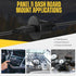 TNP USB Flush Mount Cable w/Buckle- Dashboard Panel Dash Mount 1 Port USB Socket Plug Jack Connector Extension Wire Cord Water Resistant Male to F...
