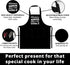 NewEleven Gift For Men, Dad, Husband, Him - Aprons For Men With Pockets...