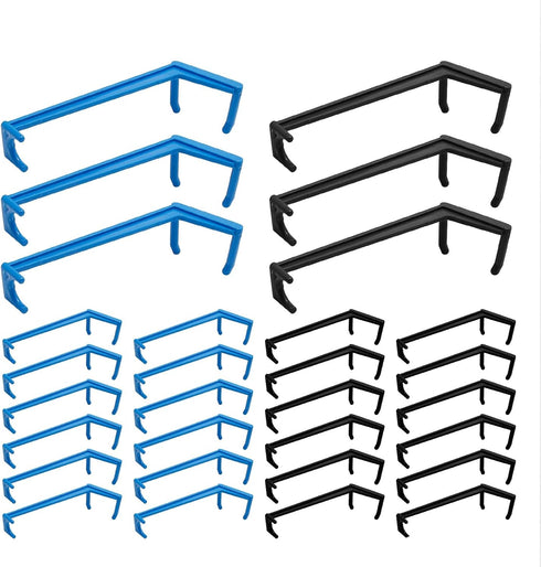 30Pcs Tree Spreaders Plastic Bonsai Branch Trunk Spreaders Modelling Tool Fruit Tree Branch Limb Spreader for Most Fruit Trees (Blue and Black)...