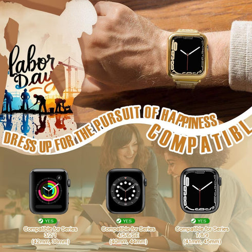 top4cus 40mm Cover Environmental Soft Flexible TPU Anti-Scratch Lightweight Protective 40mm Iwatch Case Compatible with Apple Watch Series 7 Serie...
