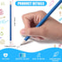 CHENGU 36 Pack Coastal Blue Pencils with Eraser for Kids Fun Cute Erasable Checking Wooden Summer Pencils for Teens Adults Office School Drawing S...