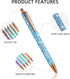 11 Pcs Fancy Pens for Women Glitter Pretty Cute Pens Sparkly Retractable Pens Black Ink Medium Point 1.0 mm Cool Journaling Pens for Women Girls(S...