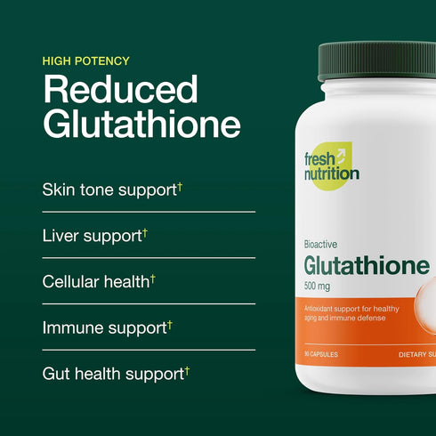 Glutathione Supplement Capsule - Strongest DNA Verified Glutathione Reduced - Vegan Friendly, Non GMO, Gluten & Soy Free...