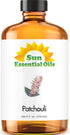 Sun Essential Oils 8oz - Patchouli Essential Oil - 8 Fluid Ounces - Patchouli Oil - Aromatherapy Oils - Patchouli Essential Oil for Candle Making ...