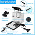 for Gopro Hero 8 Black Accessories Waterproof Protection Housing Case Diving 60M Protective for Gopro Hero 8 Sports Camera, IP68...